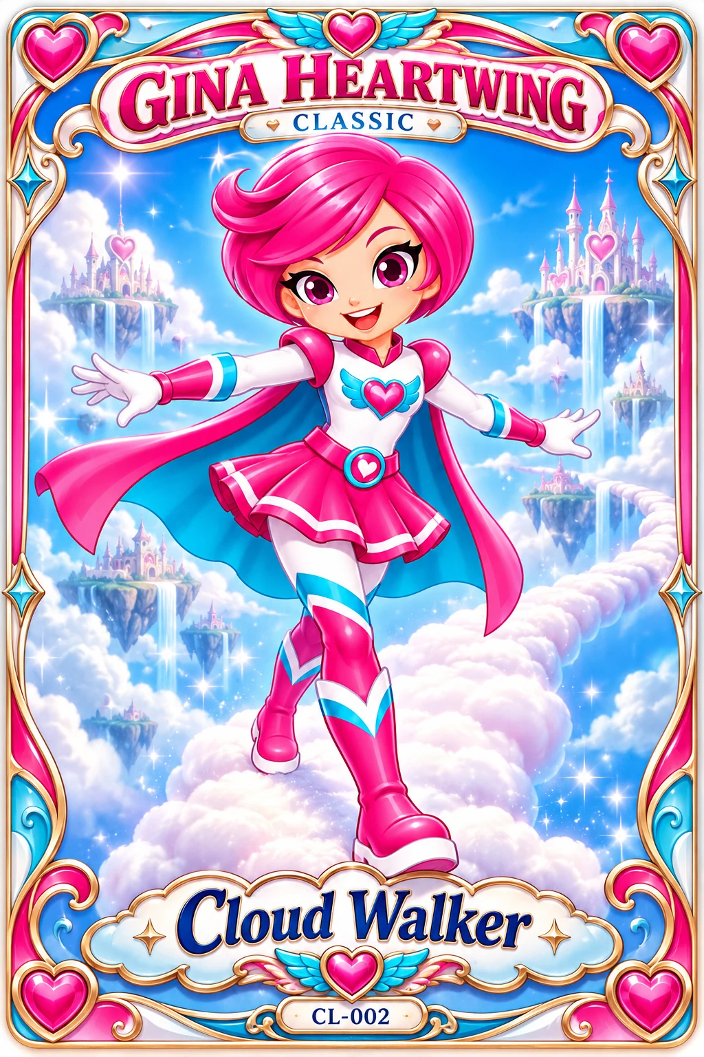Cloud Walker Heartwing card