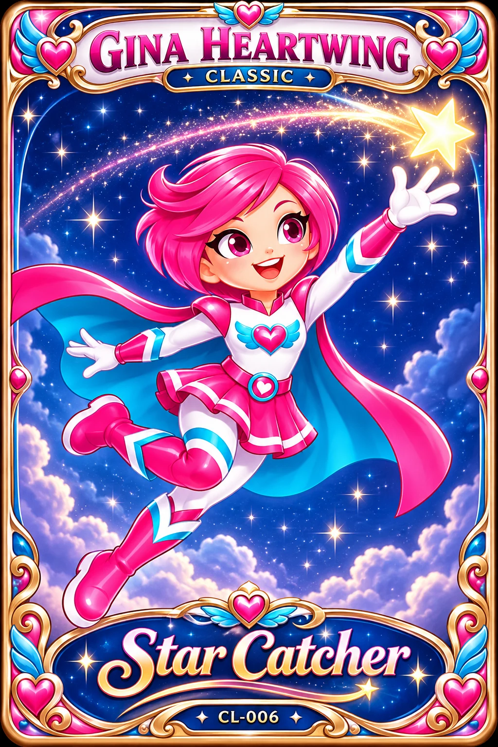 Star Catcher Heartwing card