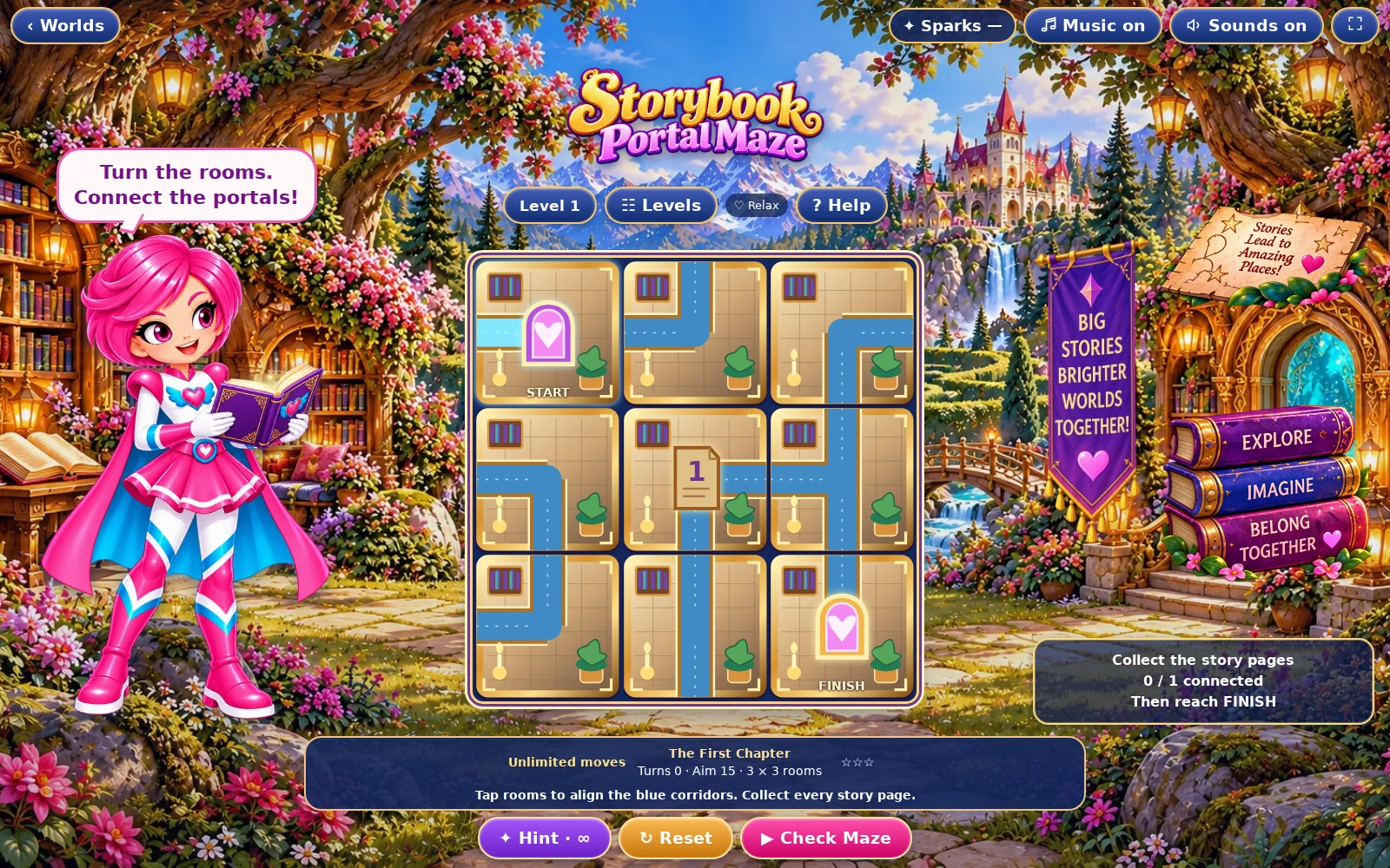 Storybook Portal Maze preview