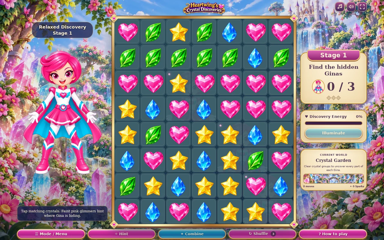 Heartwing’s Crystal Discoveries preview